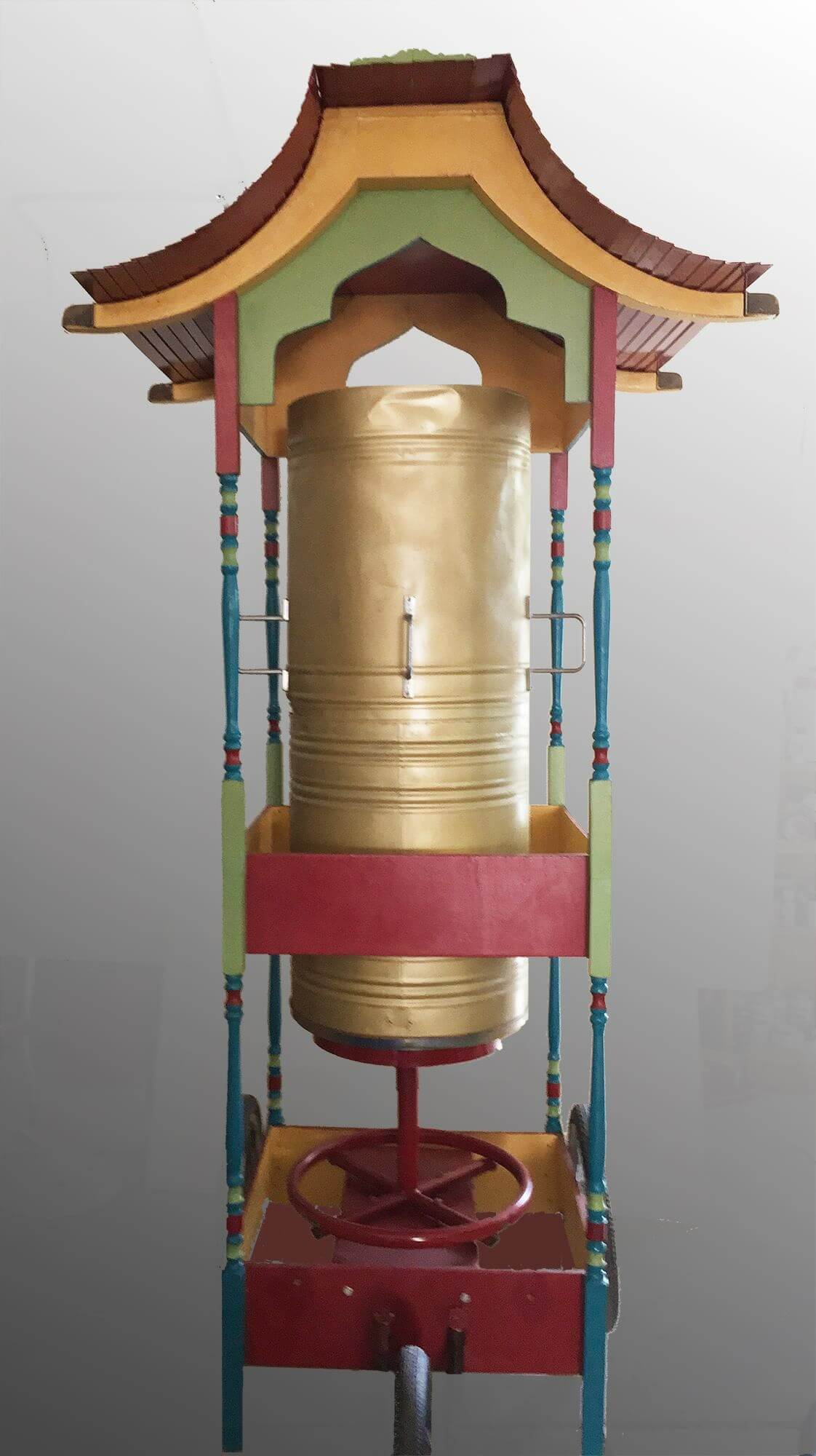 AfA Youth Write Dreams on a Prayer Wheel | Art from Ashes